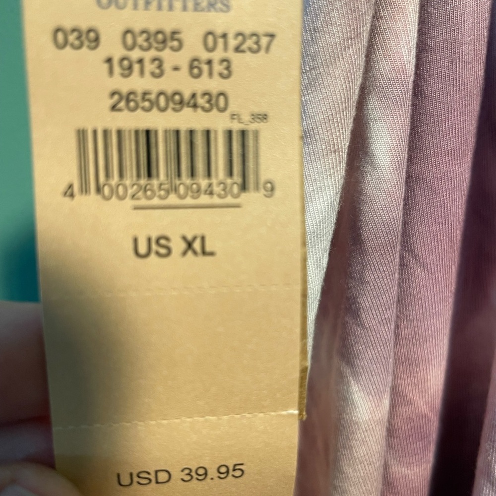 - American eagle, ladies, soft dress muted mauve and white marbled size XL - Picture 5 of 8